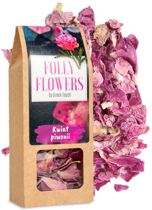 Płatki piwonii kwiaty jadalne piwonia 10g