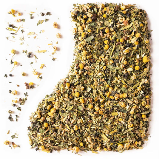 Herbata ziołowa naturalna detoks suplement diety berberys ostropest brzoza